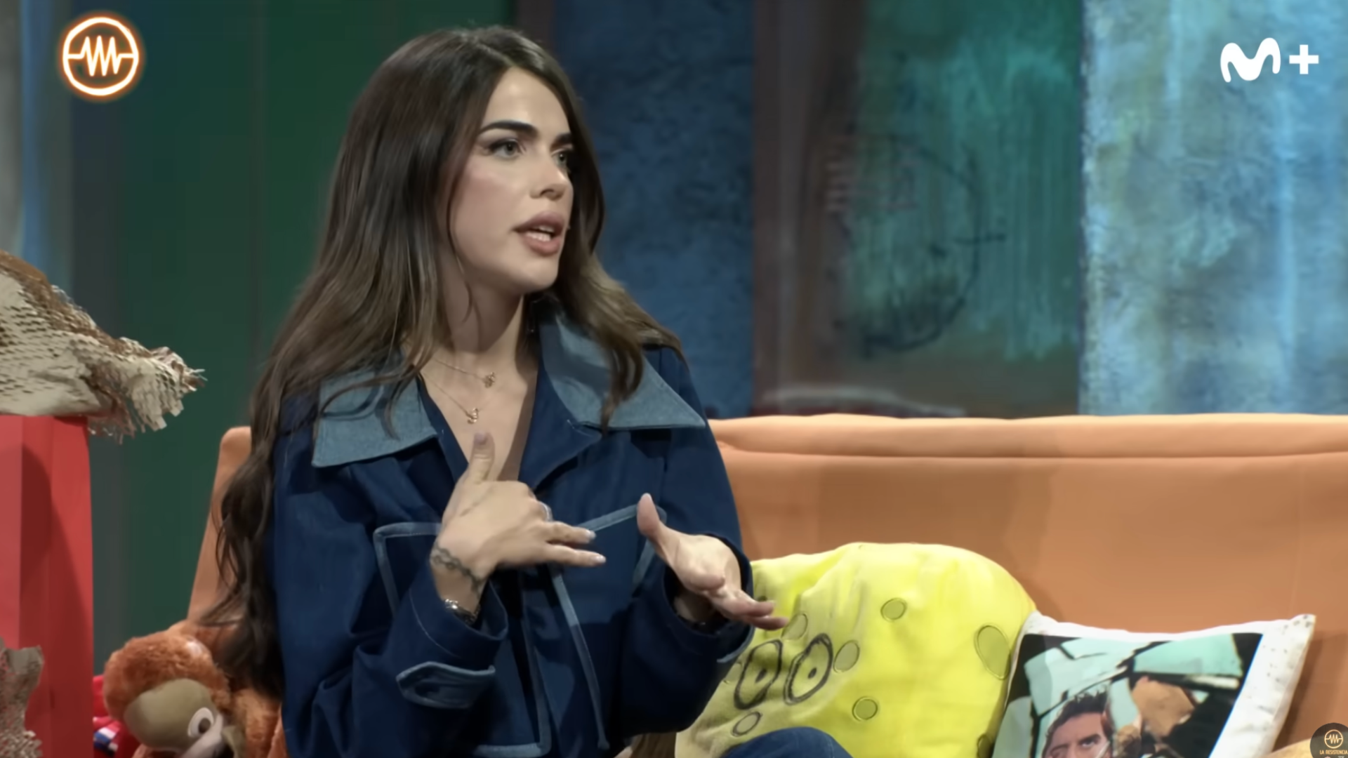 La abogada Elena Ponomareva tras ser rociada por la sustancia verde.