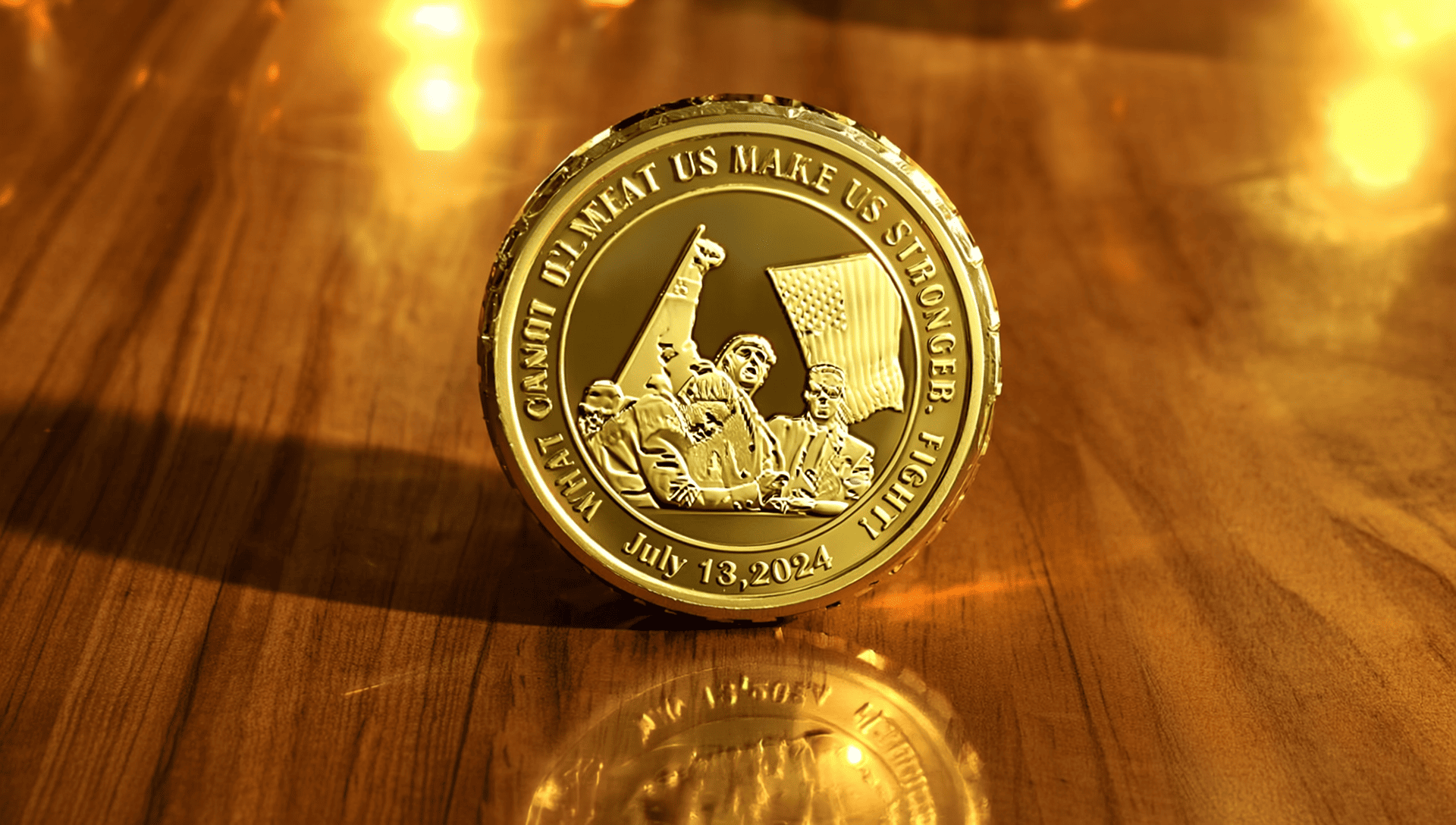 Trump Survivor Coin - Limited Edition Commemorative